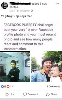 Ditantang Facebook Puberty? Begini Cara Mainya