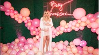 Usia kandungan Khloe Kardashian telah memasuki usia delapan bulan. Khloe pun menggelar acara baby shower. Foto: Instagram Khloe Kardashian