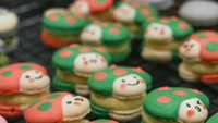 Nah, kalau yang ini macaron postingan @siyen_sharon_jung. Gambarnya kartun dengan warna-warni yang menarik. Foto: Istimewa