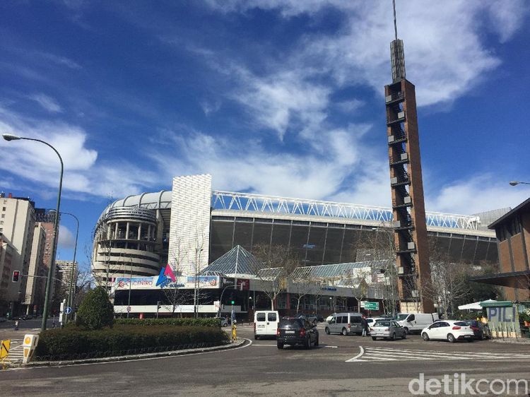 Mengintip Ruang Ganti dan Koleksi Trofi Real Madrid di Santiago Bernabeu