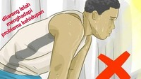 Berkeringat setelah lari dari masalah kehidupan. (Foto: Facebook/Wikihow Image Macros Indonesia)