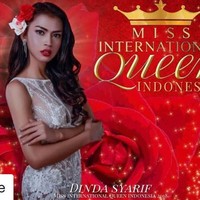 Dinda Syarif, transgender Indonesia baru saja mengikuti kontes kecantikan Miss International Queen 2018. Inilah momen cantik Dinda Syarif dalam ajang kecantikan transgender dunia itu.  Foto: dok. Instagram
