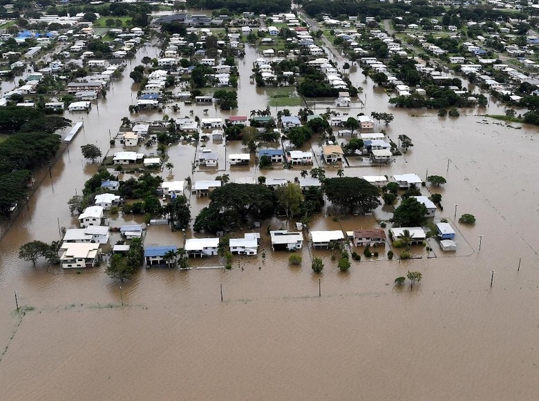 Banjir Mulai Surut, Buaya Mengancam Warga Queensland Banjir Mulai Surut, Buaya Mengancam Warga Queensland