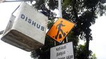 Perawatan Rambu Lalu Lintas di Jalan Medan Merdeka Selatan