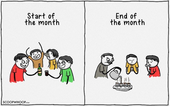 Hangout bareng teman memang paling asyik di tanggal muda selagi masih banyak uang. Karena ketika sudah masuk tanggal tua, mungkin Anda cuma mampu nongkrong di warung kopi. Foto: Aroop Mishra/ScoopWhoop