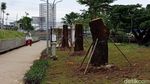 Foto: Kalijodo Jadi Rumah Baru Pohon Sudirman-Thamrin