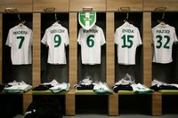 Ruang loker pemain Lechia Gdanks (Stadion Energa Gdansk)