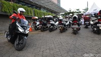 Sepanjang Desember hingga Maret ini All New Honda PCX telah dipesan hingga 4.200 unit oleh konsumen Jakarta dan Tangerang.  Foto: Wahana Makmur Sejati