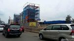 Penampakan Jalan Rusak Karena Proyek 6 Ruas Tol Dalam Kota