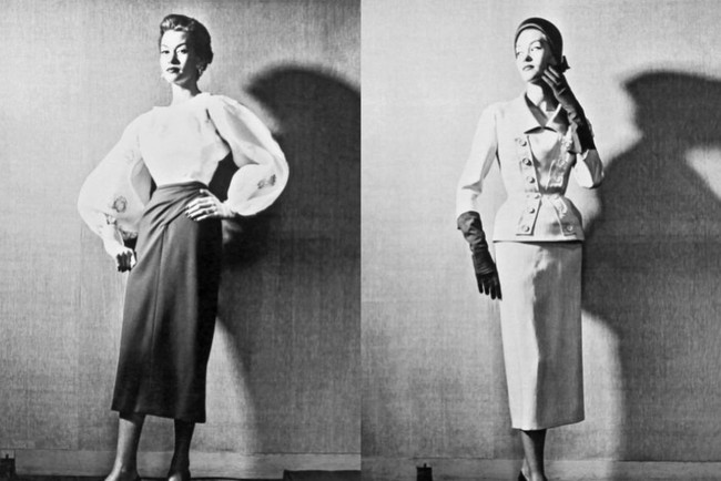 Inilah koleksi di masa awal Givenchy berkarya. Rumah mode Givenchy berdiri pada 1952. Berguru pada Cristobal Balenciaga, pria kelahiran Beauvais, Prancis, 1927 ini dikenal dengan garis desainnya yang simpel, arsitektural namun feminin. (foto: ist.)