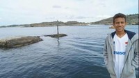 Kalau yang ini, pemuda kelahiran Medan itu sedang berada di sebuah pantai di Swedia. Sukses terus untuk karirnya Egy di kancah internasional! (egymaulanavikri/Instagram)