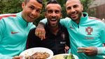 Jadi Pemain Bola Terbaik di Dunia, Begini 12 Gaya Makan Cristiano Ronaldo