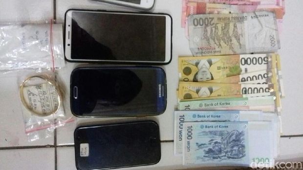 Barang bukti pencurian