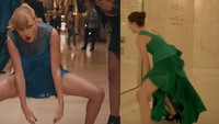 Koreografi keduanya juga cukup mirip. Foto: Youtube