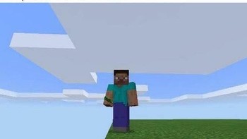 Tapi kalo di game Minecraft, dunia itu datar kok. (Foto: Instagram)