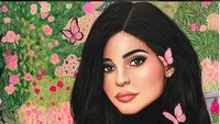 Gambar Kylie dan Stormi dengan kupu-kupu ini keren ya? Foto: Instagram Stormiwebsterfan