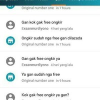 Ini contoh fakir free ongkir yang buat penjual online shop geleng-geleng. Foto: Instagram @drama.olshop