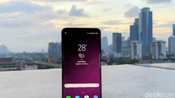 Galaxy S9 Plus. Foto: Adi Fida Rahman/detikINET