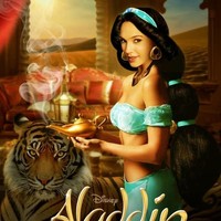 Gal Gadot sebagai Putri Jasmine. Dalam blognya ia menjelaskan, awalnya Thomas Kurniawan sempat terpikir sosok Kim Kardashian dan Lea Michelle untuk menjadi Putri Jasmine. Tapi akhirnya ia memilih Gal Gadot. Foto: Dok. Thomas Kurniawan