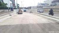 Lebar jalan Underpass Matraman mencapai 7 meter