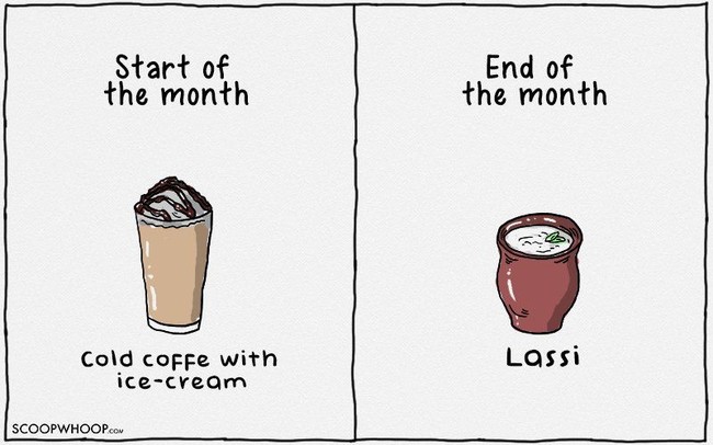 Tanggal muda enaknya minum kopi kekinian di kafe. Karena kalau sudah tanggal tua minuman tradisional, seperti bandrek atau Lassi (minuman yogurt khas India) ini lebih pas di kantong. Foto: Aroop Mishra/ScoopWhoop