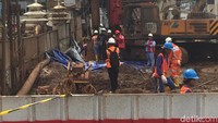 Pihak PGN menyebut pengerjaan penggantian pipa gas ini membutuhkan waktu 16 jam.