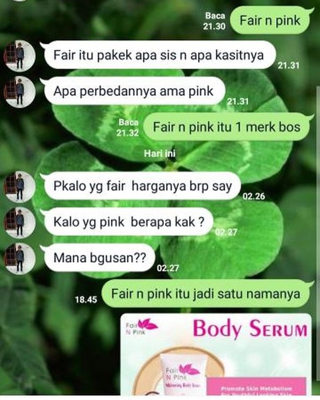 Kesalahpahaman seperti ini pasti sering bikin penjual mengelus dada. Foto: Instagram @drama.olshop