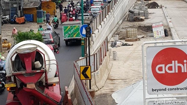 Sudah Bulan Maret, Begini Progres Underpass Mampang