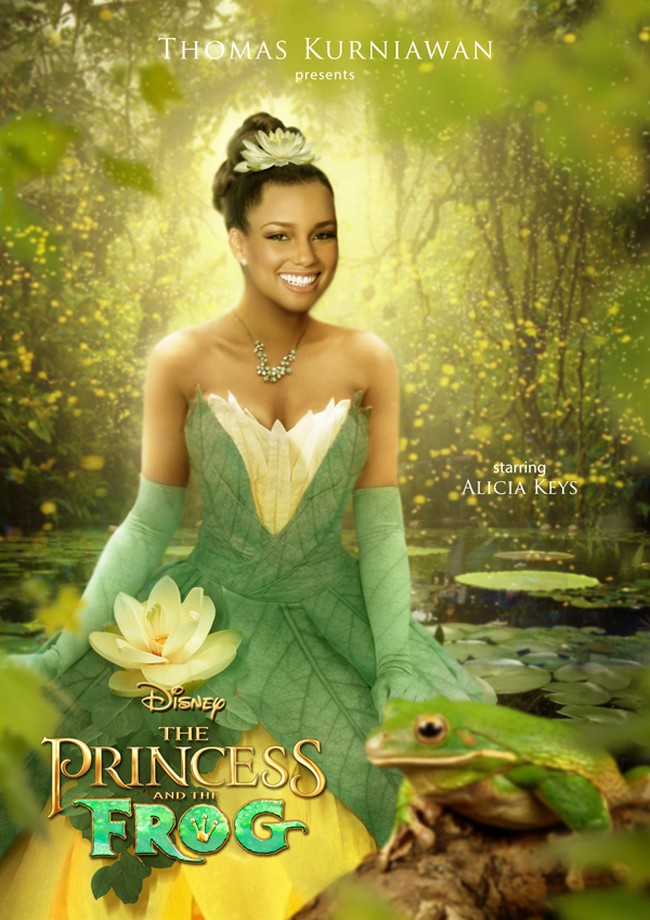 Alicia Keys sebagai Putri Tiana di The Princess and the Frog. Foto: Dok. Thomas Kurniawan