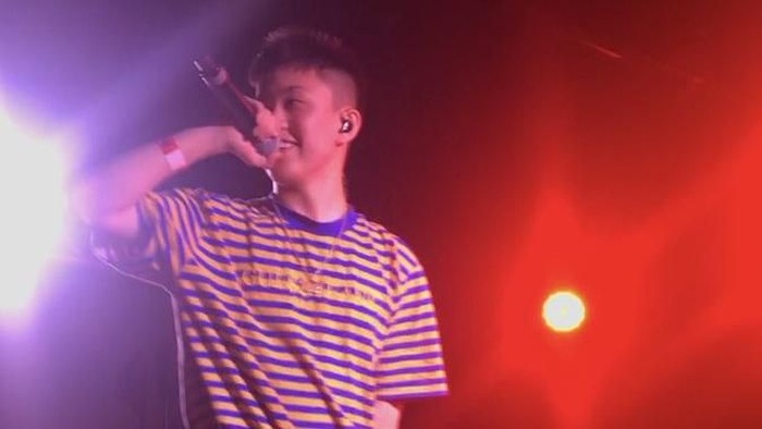 Rich Brian konser di Eropa.