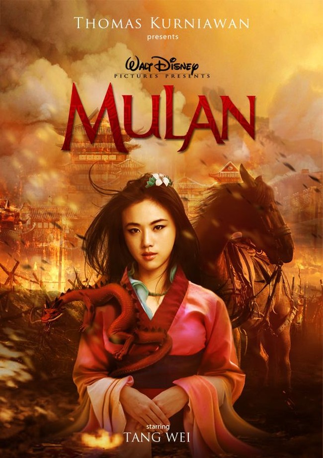 Aktris asal China, Tang Wei, sebagai Mulan. Cocok nggak? Foto: Dok. Thomas Kurniawan