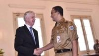Anies menyebut pertemuan dengan Lord Powell adalah pertemuan produktif dan membuka potensi kerja sama di masa depan. 