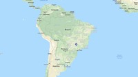 Dikutip dari Fox News, anjing tersebut menunggu di depan pintu Rumah Sakit Santa Casa de Novo Horizonte, Sao Paulo, Brasil.  (Foto: Dok. Google Maps)