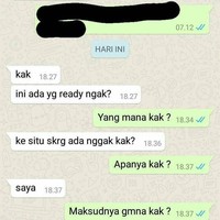 Miskomunikasi seperti ini pasti sering terjadi antara penjual dan pembeli. Foto: Instagram @drama.olshop