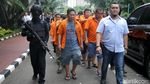 Foto: Ini 85 Penjudi yang Diciduk Polisi di Sawah Besar