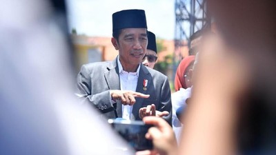 Potret Jokowi Bahas Pilpres dengan 5 Ketum Parpol
