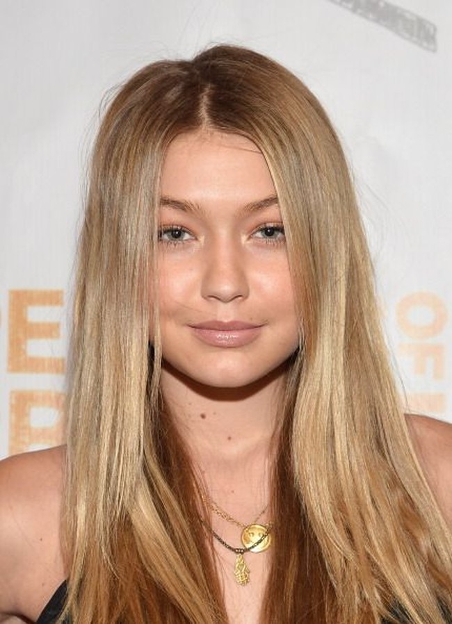Gigi Hadid yang telah putus dari Zayn Malik dulu terlihat punya pipi yang lebih chubby. Foto: Getty Images