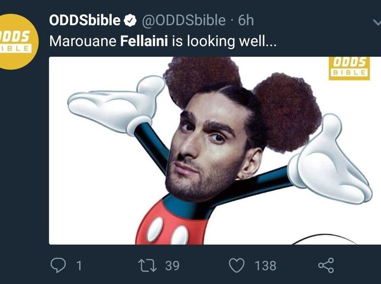 Gaya Rambut Marouane Mickey Mouse Fellaini Bikin Ngakak