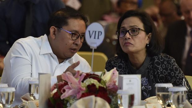 Sri Mulyai dan dan Fadhli Zon di acara DPR