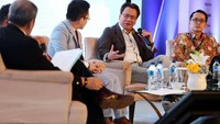 Acara ini diselenggarakan untuk membantu perusahaan mempersiapkan infrastruktur digital demi menghadapi persaingan global. Pool/NTT Indonesia.