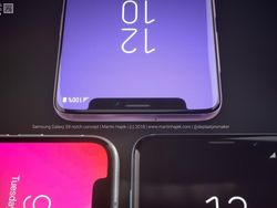 Ketika Galaxy S9 Punya Notch Seperti iPhone X
