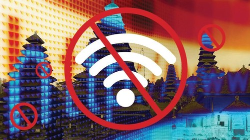 Ilustrasi fokus (bukan buat insert) Nyepi Tanpa Internet (Zaki Alfarabi/detikcom)