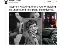 Tribut Menyentuh Netizen Buat Stephen Hawking