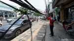 Kabel Semrawut di Jalan Margonda Depok Ditertibkan