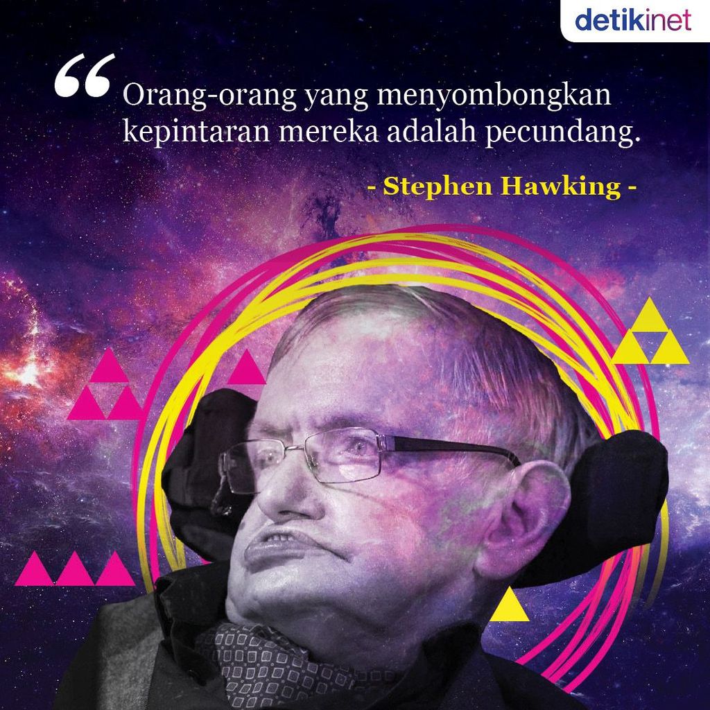 10 Kata Mutiara Bijak Dari Stephen Hawking