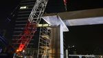 Yuk Intip Pembuatan Lintasan LRT Jabodebek