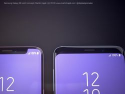 Ketika Galaxy S9 Punya Notch Seperti iPhone X