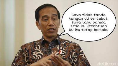 Meme Politik: Dilema Jokowi Terbelit UU MD3
