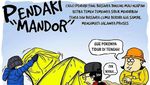 Senyum Dulu Pagi Ini, Lihat Meme Kocak Pendaki Gunung