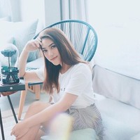 Selain cantik ia juga memiliki tubuh ramping dan rambut tebal yang banyak dipuja followersnya di Instagram . Foto: Instagram